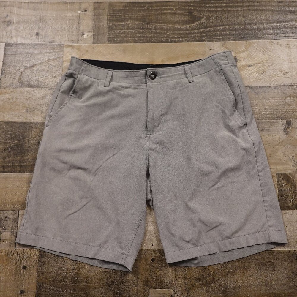 Volcom Hybrid Shorts Men's Size 36‎ Gray | Stretch Quick-Dry Walkshorts